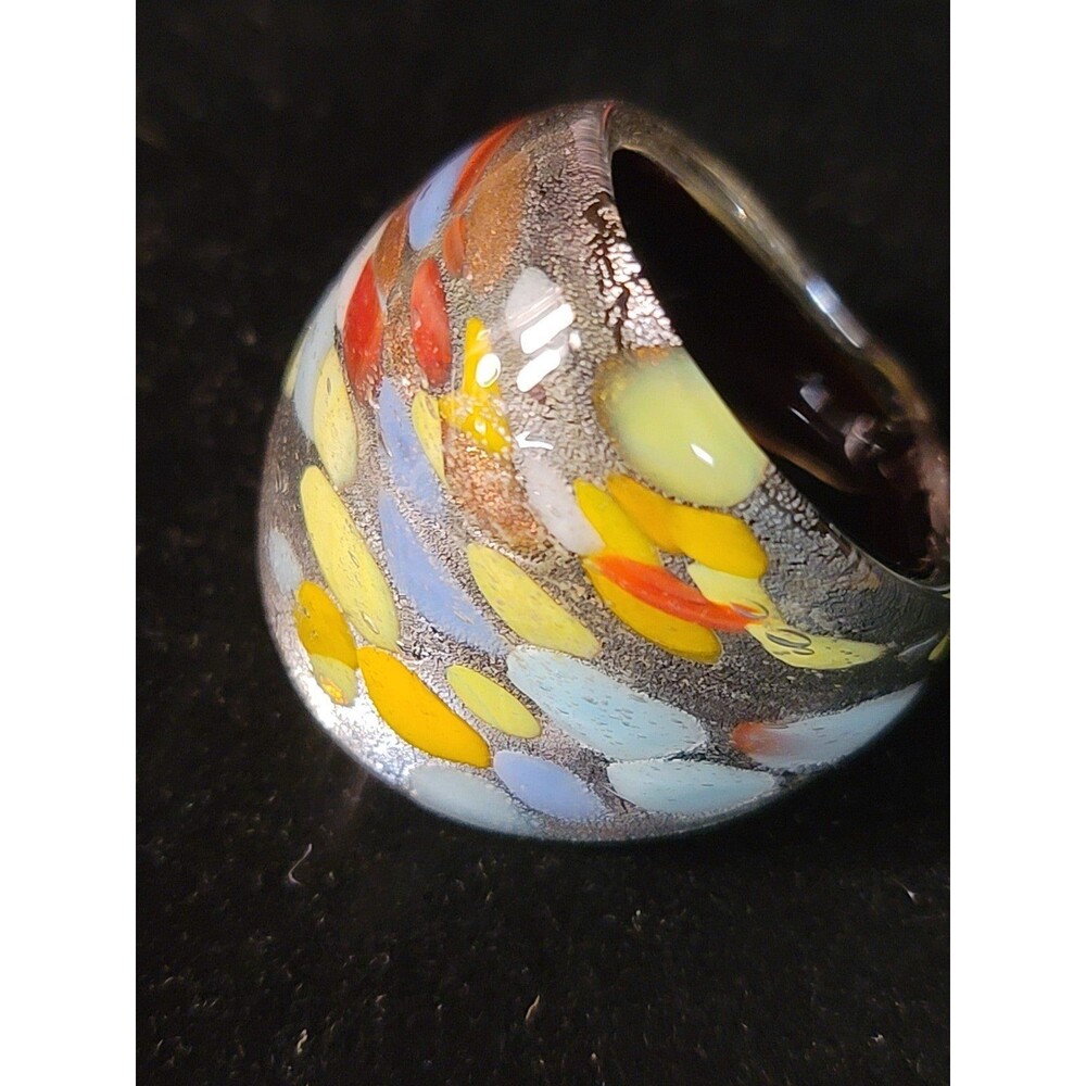 HandCrafted Glass Ring. - Picture 8 of 12